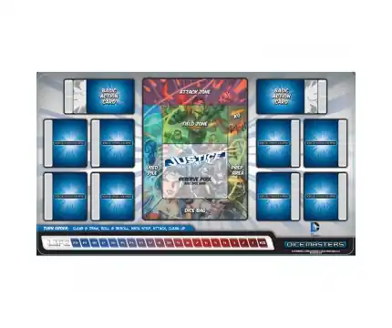 DC Comics Dice Masters Justice League, Playmat - Finns tillgänglig