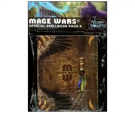 Lågt pris - Mage Wars Official Spellbook Pack 4 (Exp.)
