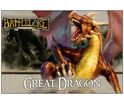 Professionell kvalitet - BattleLore (Second Edition) Great Dragon Reinforcement Pack (Exp.)