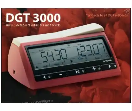 Schackklocka/Chess clock DGT 3000 | Skaffa nu