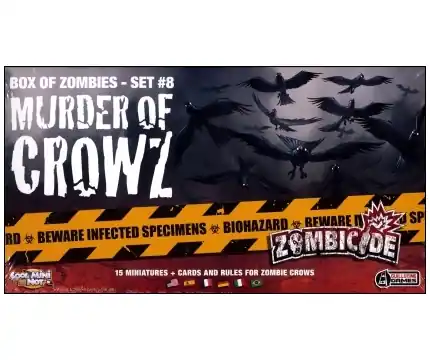 Nedsatt pris | Zombicide Box of Zombies Set 8 Murder of Crowz (Exp.)