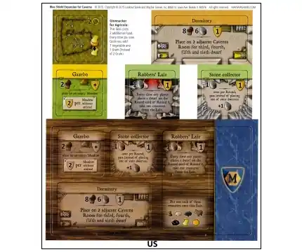 Caverna Blue Shield Mini Expansion (Exp.) - Sista chansen