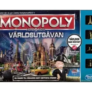 Bra pris just nu | Monopoly Världsutgåvan