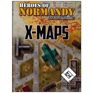 Lägg i varukorg | Lock ‘n Load Tactical Heroes of Normandy - X Maps (Exp.)
