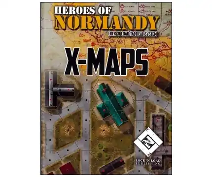 Lägg i varukorg | Lock ‘n Load Tactical Heroes of Normandy - X Maps (Exp.)