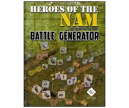 Lock ‘n Load Tactical Heroes of the Nam - Battle Generator (Exp.) - Kundernas favorit