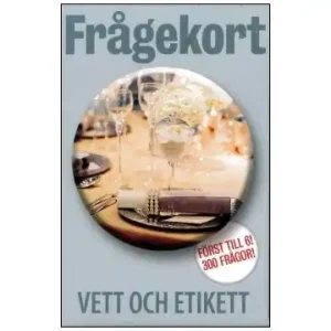 Bästsäljare | Frågekort - Vett och Etikett