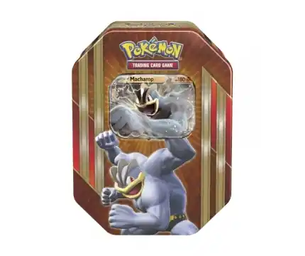 Precis tillagt - Pokémon TCG Triple Power Tin - Machamp