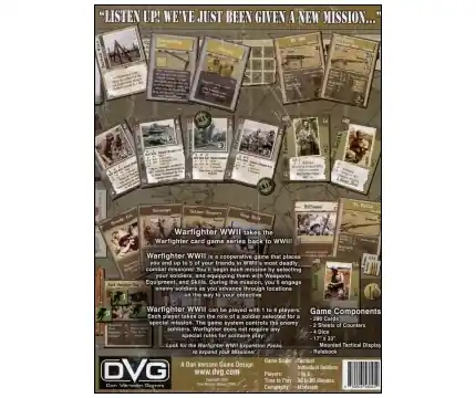 Warfighter The WWII Tactical Combat Card Game - Beställ online