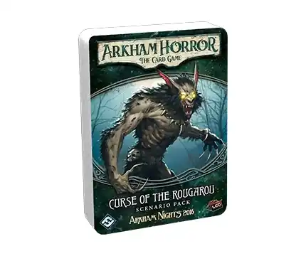 Arkham Horror The Card Game - Curse of the Rougarou - Scenario Pack (Exp.) - Extra bra pris