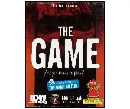 The Game On Fire (The Game plus On Fire expansion) (ENG) - Fyndpris
