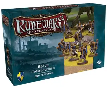 Topprodukt | Runewars Miniatures Game Heavy Crossbowmen - Unit Expansion (Exp.)