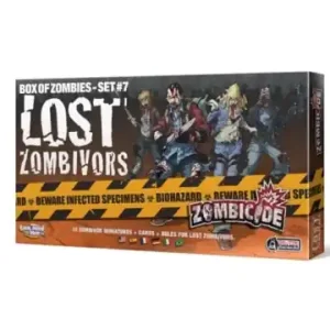 Zombicide Box of Zombies Set 7 Lost Zombivors (Exp.) | Precis lanserat