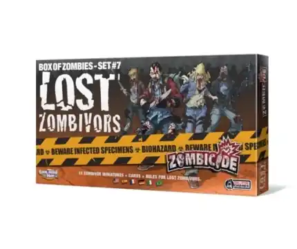 Zombicide Box of Zombies Set 7 Lost Zombivors (Exp.) | Precis lanserat