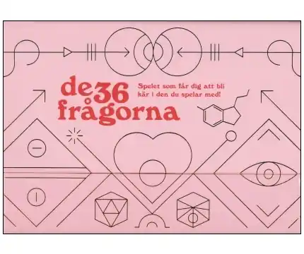 De 36 frågorna - Klar att skickas