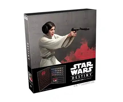 Hög kvalitet - Star Wars Destiny - Dice Binder, Princess Leia (Exp.)