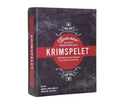 Spela Mera Krimspelet - Kanonerbjudande