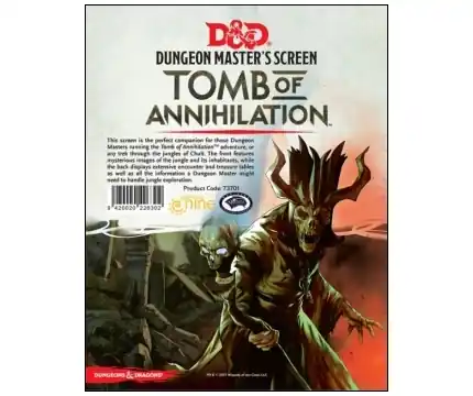 Spara nu | Dungeons & Dragons 5th DM Screen - Tomb of Annihilation