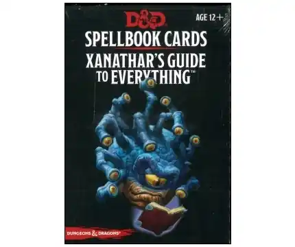 Rabatter - Dungeons & Dragons 5th Spellbook Cards - Xanathar‘s Guide to Everything