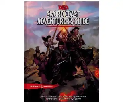 Premiumkvalitet | Dungeons & Dragons 5th Sword Coast Adventurer‘s Guide