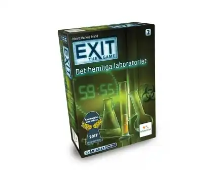 EXIT The Game - Det Hemliga Laboratoriet (SVE) - Tillverkarpris