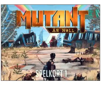Mutant År Noll Spelkort 1 - Klar att skickas