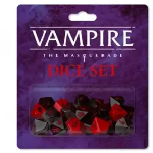 Vampire The Masquerade - Dice Set - Kanonerbjudande