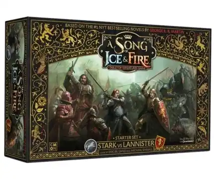 A Song of Ice & Fire Tabletop Miniatures Game - Stark vs Lannister Starter Set | Utförsäljning