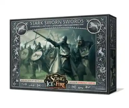 A Song of Ice & Fire Tabletop Miniatures Game - Stark Sworn Swords (Exp.) | Superpris