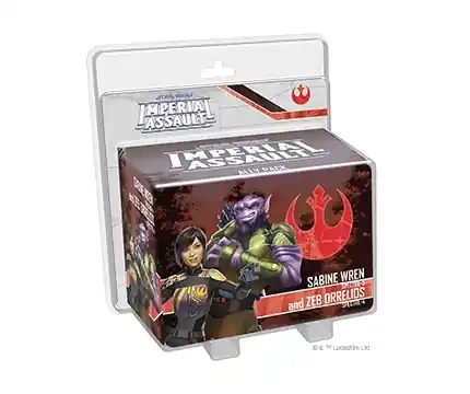 Star Wars Imperial Assault - Sabine Wren and Zeb Orrelios Ally Pack (Exp.) - Enkel beställning