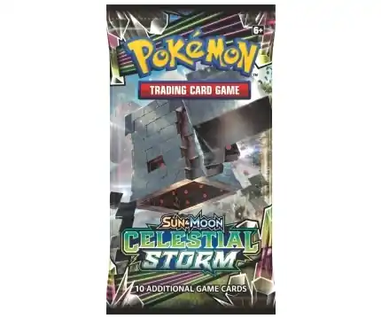 Pokemon (TCG) Sun & Moon Celestial Storm Booster (10 kort) | Storsäljare