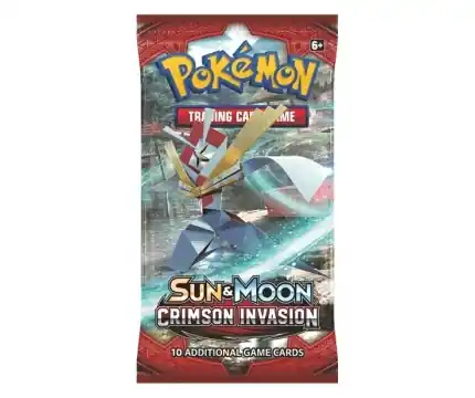 Precis lanserat - Pokemon (TCG) Sun & Moon Crimson Invasion Booster (10 kort)