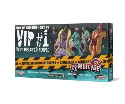 Nyhet i sortimentet - Zombicide Box of Zombies Set 9 - VIP 1 Very Infected People (Exp.)