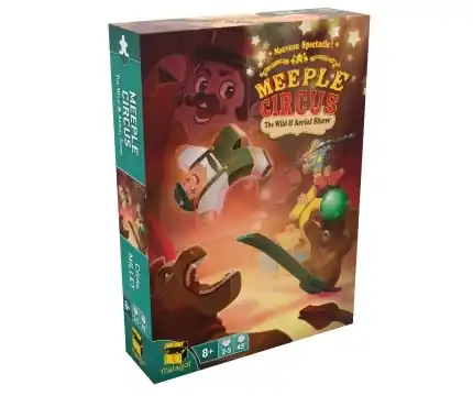 Kundernas favorit - Meeple Circus The Wild Animal & Aerial Show (Exp.)