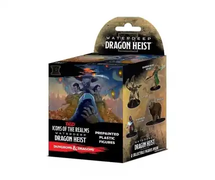 Dungeons & Dragons 5th Icons of the Realms - Waterdeep, Dragon Heist (4 figurer) - Kanonerbjudande