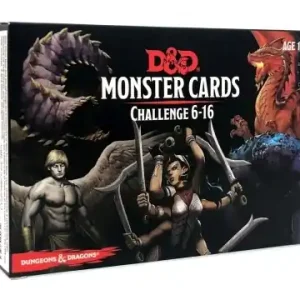 Dungeons & Dragons 5th Monster Cards - Challenge 6-16 | Snart slut