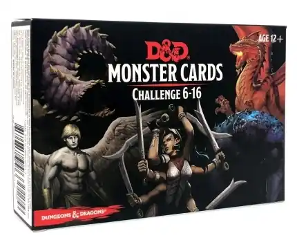 Dungeons & Dragons 5th Monster Cards - Challenge 6-16 | Snart slut