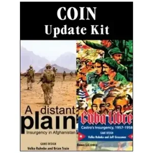 Tillverkarpris - COIN Update Kit for Cuba Libre and Distant Plain 1st and 2nd Printings