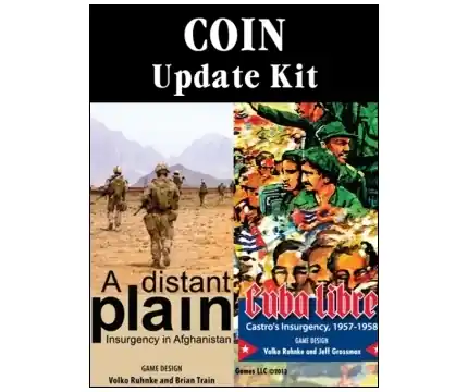 Tillverkarpris - COIN Update Kit for Cuba Libre and Distant Plain 1st and 2nd Printings