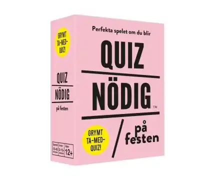 Quiznödig - På festen | Topprodukt