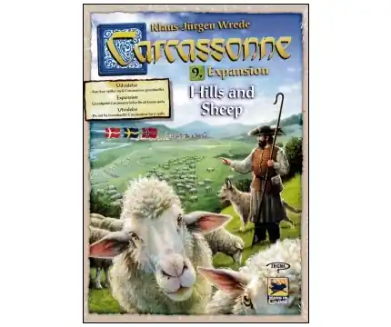 Tryggt köp - Carcassonne Expansion 9 - Hills & Sheep (Exp.) (SVE)