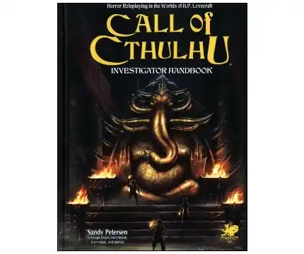 Nytt i sortimentet | Call of Cthulhu Investigator Handbook (7th ed.) Hardcover (RPG)