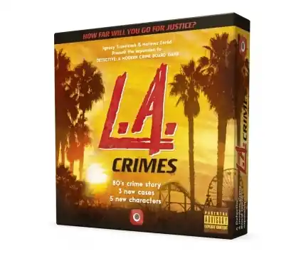 Detective A Modern Crime Board Game - L.A. Crimes (Exp.) | Fynd