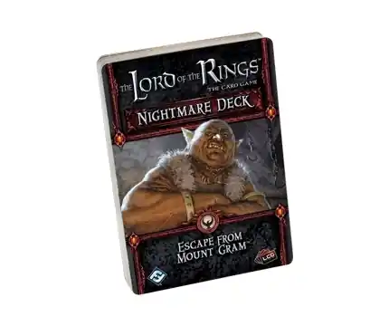 Sänkt pris - The Lord of the Rings The Card Game - Nightmare Deck Escape From Mount Gram (Exp.)