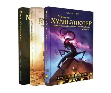 Call of Cthulhu Masks of Nyarlathotep - Slipcase Set (RPG) - Bra pris