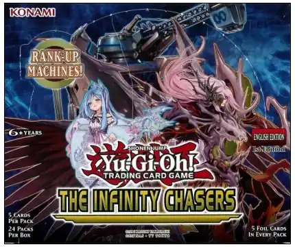 Yu-Gi-Oh! TCG The Infinity Chasers Booster Box (24 Boosters) - Nyligen lanserat