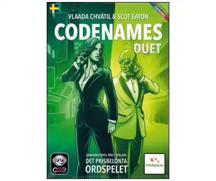 Kan beställas online - Codenames Duet (SVE)