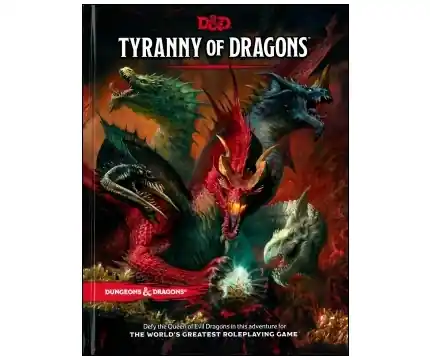 Försäljningssuccé - Dungeons & Dragons 5th Tyranny of Dragons Evergreen (Hoard of the Dragon Queen/The Rise of Tiamat)