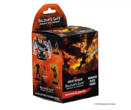Kanonpris - Dungeons & Dragons 5th Icons of The Realms - Baldurs Gate, Descent into Avernus (4 figurer)