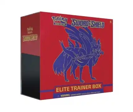 Snabb leverans - Pokemon TCG Sword & Shield Elite Trainer Box (Zacian)(Red Box)